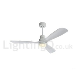 Ventilatore da soffitto moderno nordico con LED e telecomando 36" 42" 52"