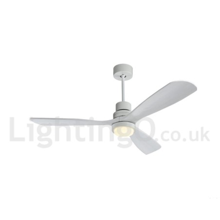 Ventilatore da soffitto moderno nordico con LED e telecomando 36" 42" 52"