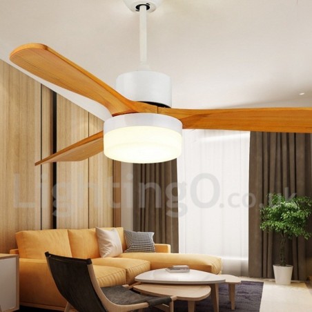 Ventilatore da soffitto Country Nordic 42" 48" con LED e telecomando
