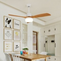 Ventilatore da soffitto Country Nordic 42" 48" con LED e telecomando