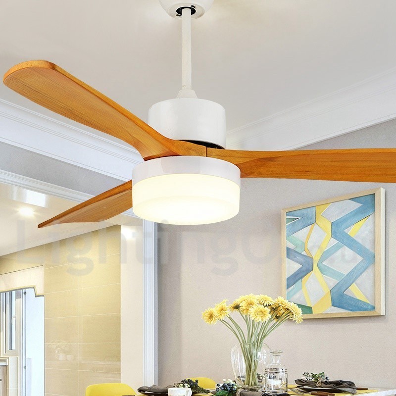 Ventilatore da soffitto Country Nordic 42" 48" con LED e telecomando