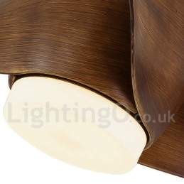 Ventilatore da soffitto moderno stile europeo 52 pollici con telecomando e luce LED