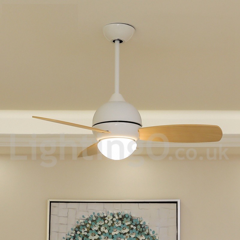 Ventilatore da soffitto Country Nordico 34" 36" 42" con LED e telecomando
