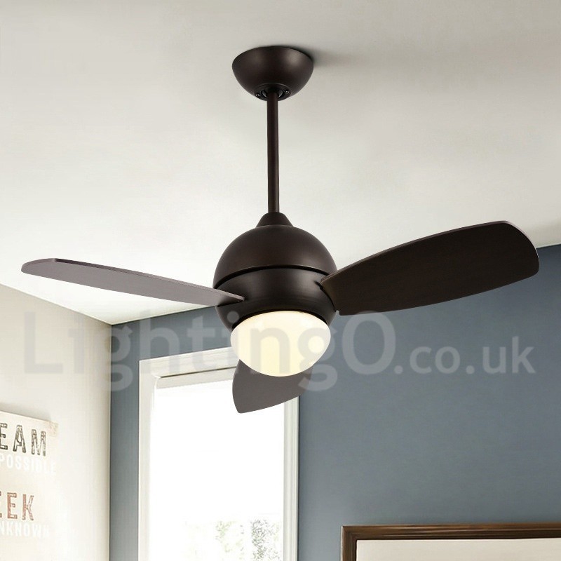 Ventilatore da soffitto Country Nordico 34" 36" 42" con LED e telecomando