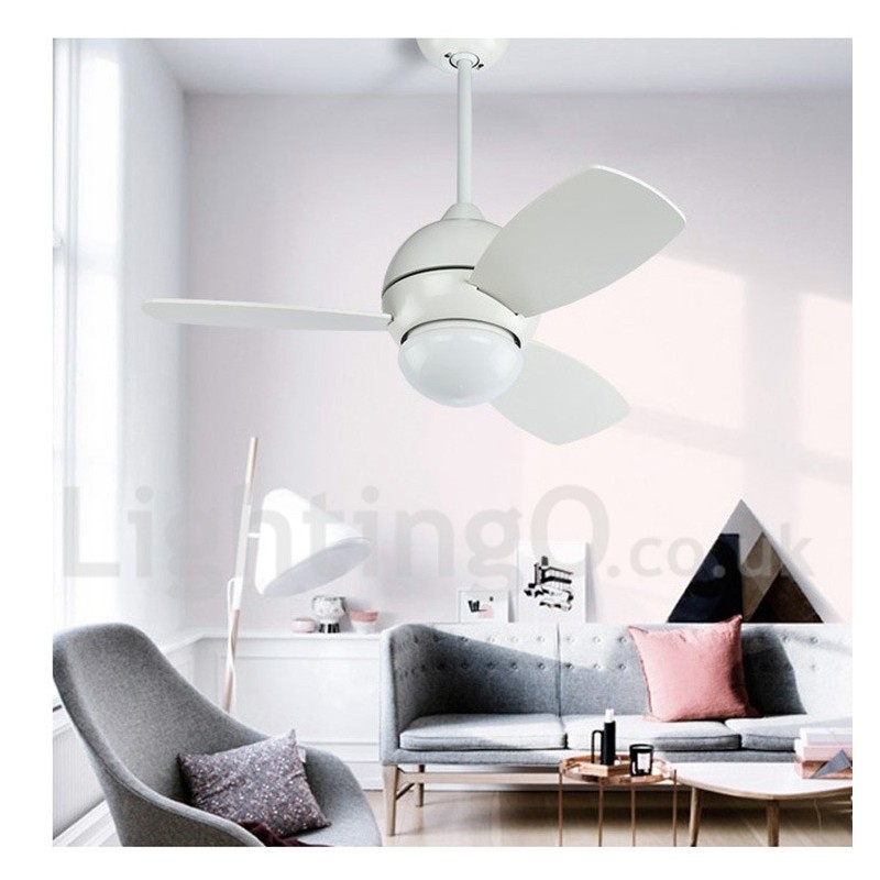 Ventilatore da soffitto Country Nordico 34" 36" 42" con LED e telecomando