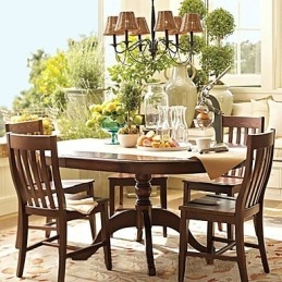 Lampadario rustico stile lodge galvanizzato 1 livello