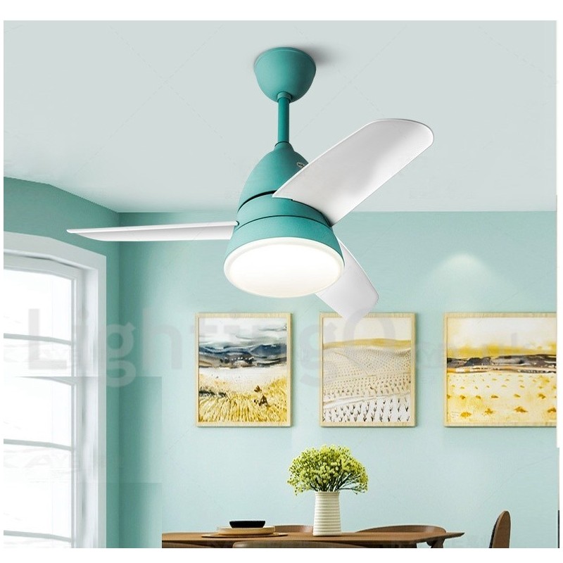 Ventilatore da soffitto Country Nordic 26" LED dimmerabile con telecomando
