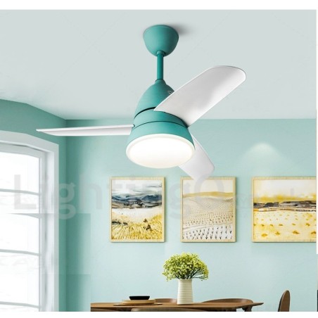 Ventilatore da soffitto Country Nordic 26" LED dimmerabile con telecomando