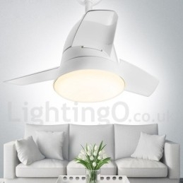 Ventilatore da soffitto Country Nordic 26" LED dimmerabile con telecomando
