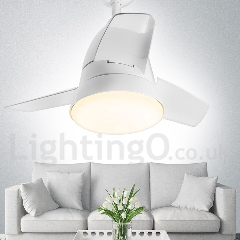 Ventilatore da soffitto Country Nordic 26" LED dimmerabile con telecomando