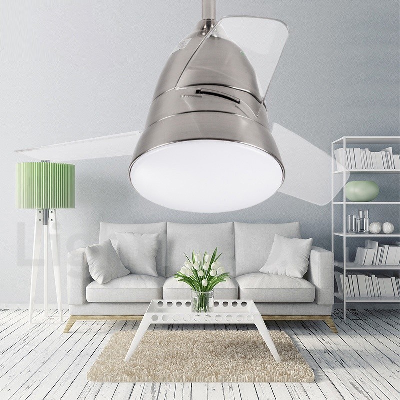 Ventilatore da soffitto Country Nordic 26" LED dimmerabile con telecomando