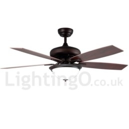 Ventilatore da soffitto vintage rustico retrò 52 pollici