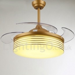 Ventilatore da soffitto moderno contemporaneo in stile europeo 36"