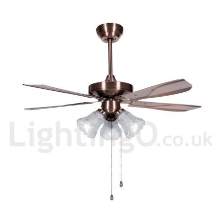 Ventilatore da soffitto moderno contemporaneo 42" LED