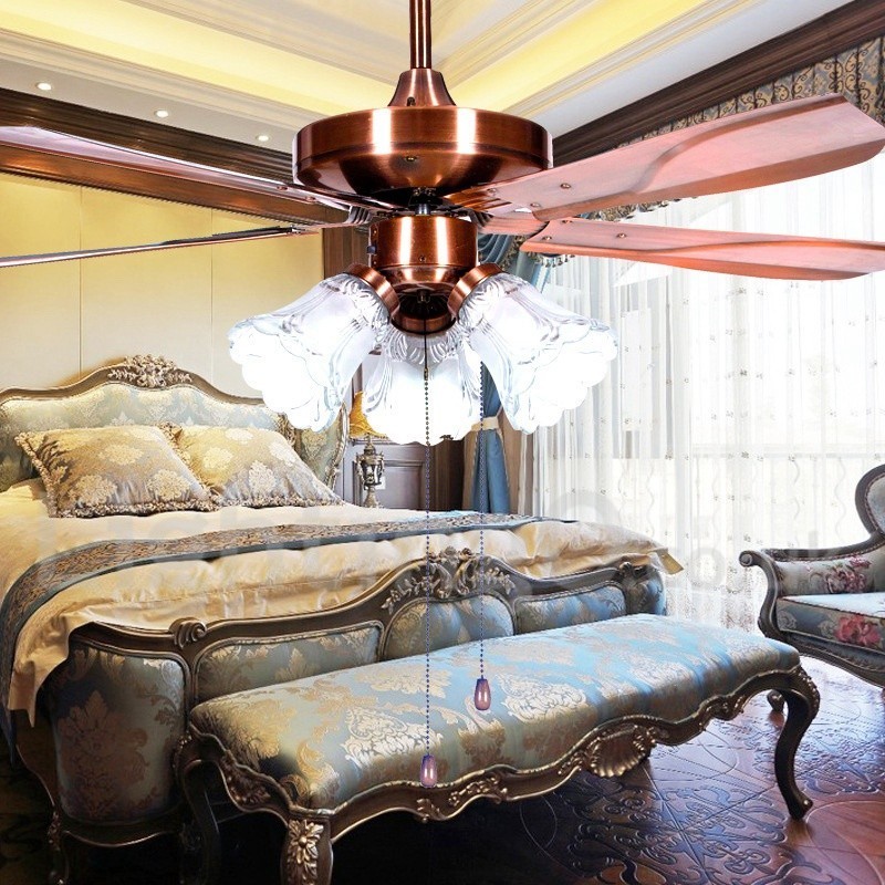 Ventilatore da soffitto moderno contemporaneo 42" LED