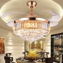 Ventilatore da soffitto moderno europeo contemporaneo 42" con telecomando