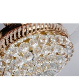 Ventilatore da soffitto moderno stile europeo 42" con LED dimmerabile e telecomando