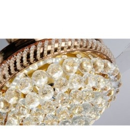 Ventilatore da soffitto moderno stile europeo 42" con LED dimmerabile e telecomando