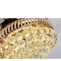 Ventilatore da soffitto moderno stile europeo 42" con LED dimmerabile e telecomando