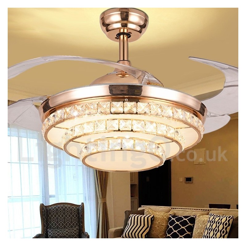 Ventilatore da soffitto moderno contemporaneo stile europeo 42"