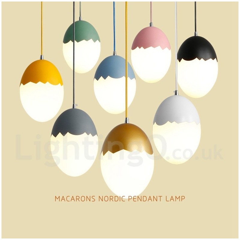 Lampada a sospensione moderna contemporanea in acciaio e vetro, diametro 22 cm, 2 lampadine E27
