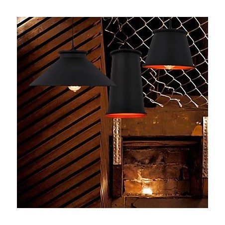 Lampadario a Sospensione Mini Moderno Contemporaneo in Metallo 3 Luci