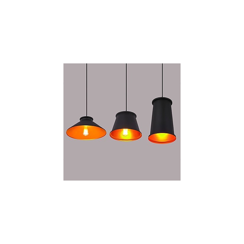 Lampadario a Sospensione Mini Moderno Contemporaneo in Metallo 3 Luci