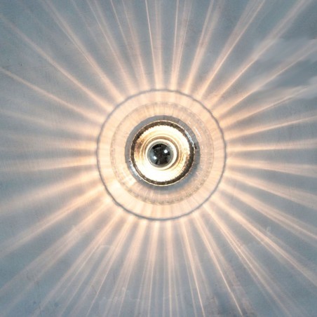 Applique da parete a filo LED moderna contemporanea argento