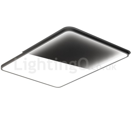 Plafoniera da soffitto rettangolare ultrasottile in alluminio moderna 5 cm