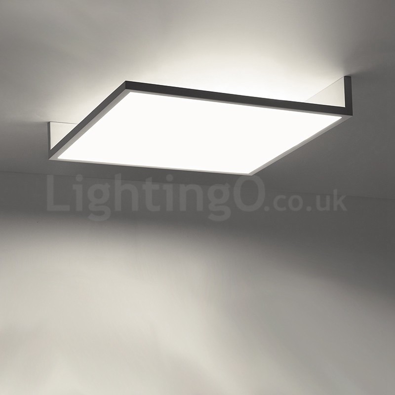 Plafoniera a filo nordica LED in acrilico e acciaio inox
