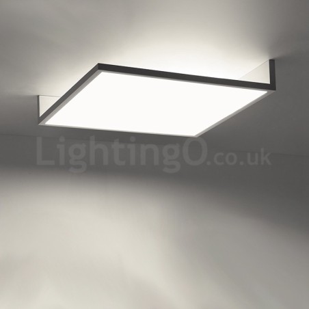Plafoniera a filo nordica LED in acrilico e acciaio inox