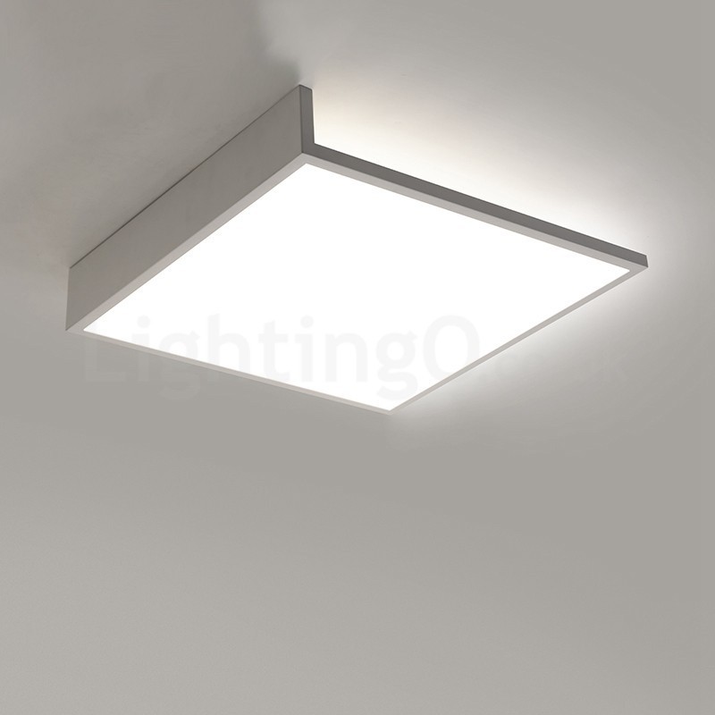 Plafoniera a filo nordica LED in acrilico e acciaio inox