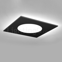Plafoniera moderna quadrata sottile a filo 50 x 50 x 5,5 cm LED