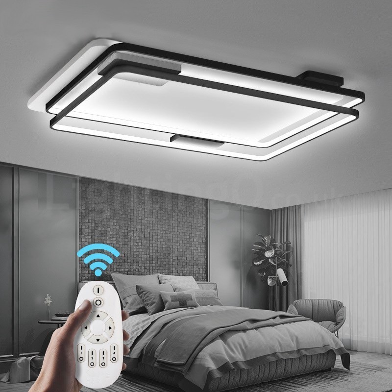 Plafoniera a filo moderna contemporanea con paralume in acrilico