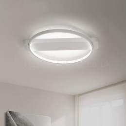 Plafoniera rotonda a filo stile nordico moderna LED