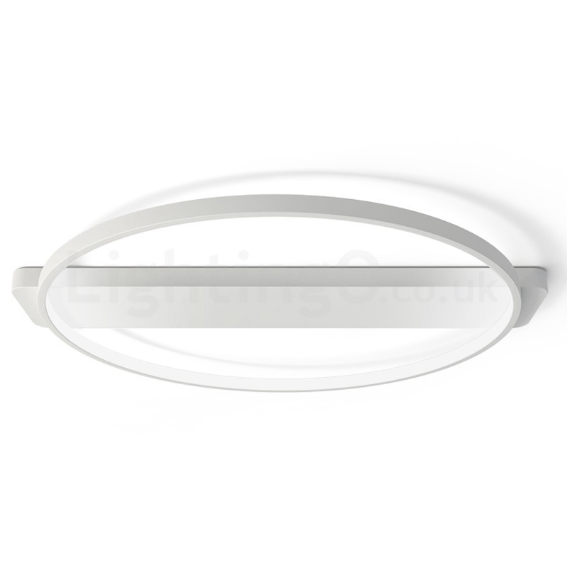 Plafoniera rotonda a filo stile nordico moderna LED