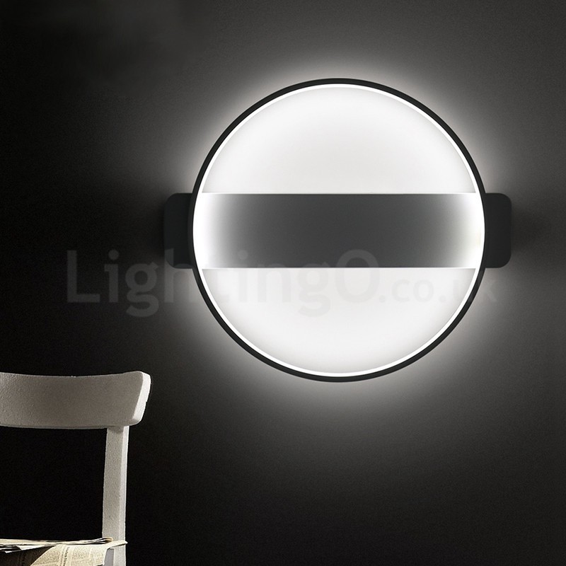 Plafoniera rotonda a filo stile nordico moderna LED
