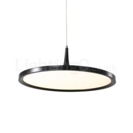 Lampada a sospensione nordica ultrasottile a testa singola in acrilico, LED, Ø40/50 cm