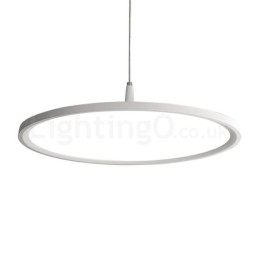 Lampada a sospensione nordica ultrasottile a testa singola in acrilico, LED, Ø40/50 cm
