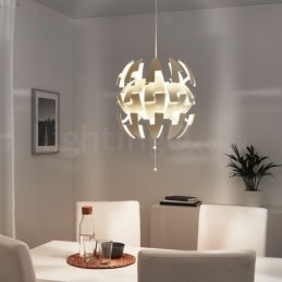 Lampadario a globo moderno nordico in acrilico 35 cm E27