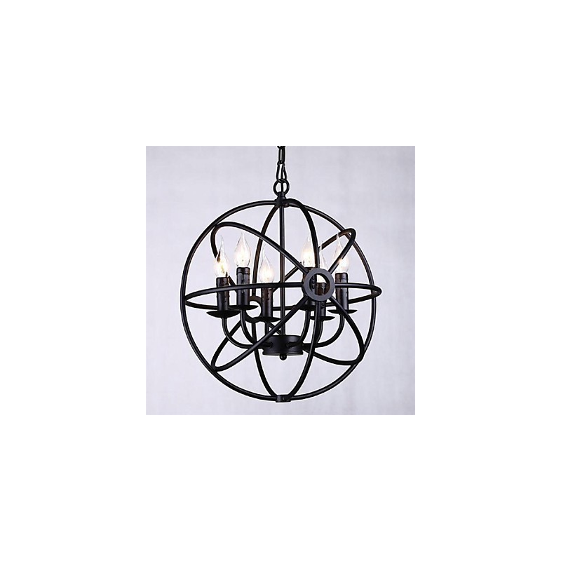 Lampadario a sospensione mini retrò rustico/lodge tradizionale classico moderno contemporaneo globo paese lanterna