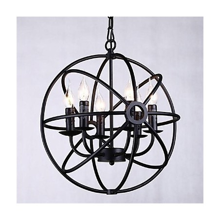 Lampadario a sospensione mini retrò rustico/lodge tradizionale classico moderno contemporaneo globo paese lanterna
