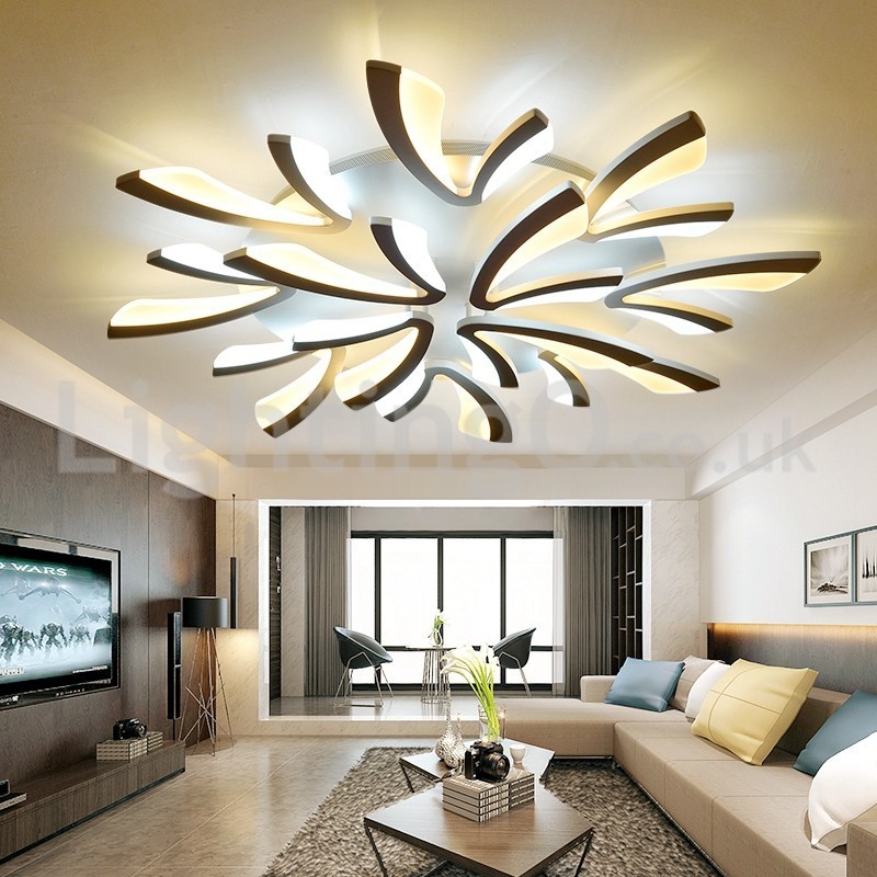 Le più recenti 12 luci eleganti e moderne da soffitto a filo