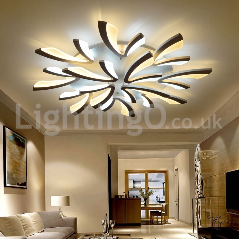Le più recenti 12 luci eleganti e moderne da soffitto a filo