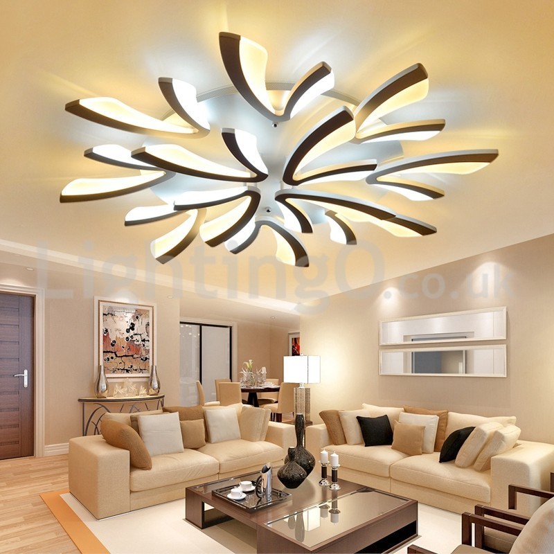 Le più recenti 12 luci eleganti e moderne da soffitto a filo