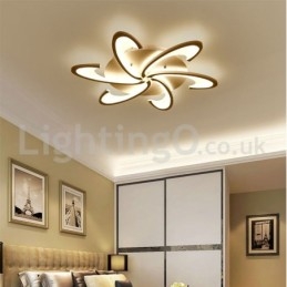 Plafoniera moderna a filo a 6 lampadine LED economica