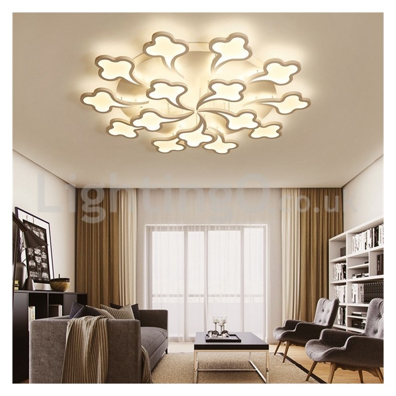 Plafoniera moderna a filo Meteorer, LED, 60/70/80/100/120 cm