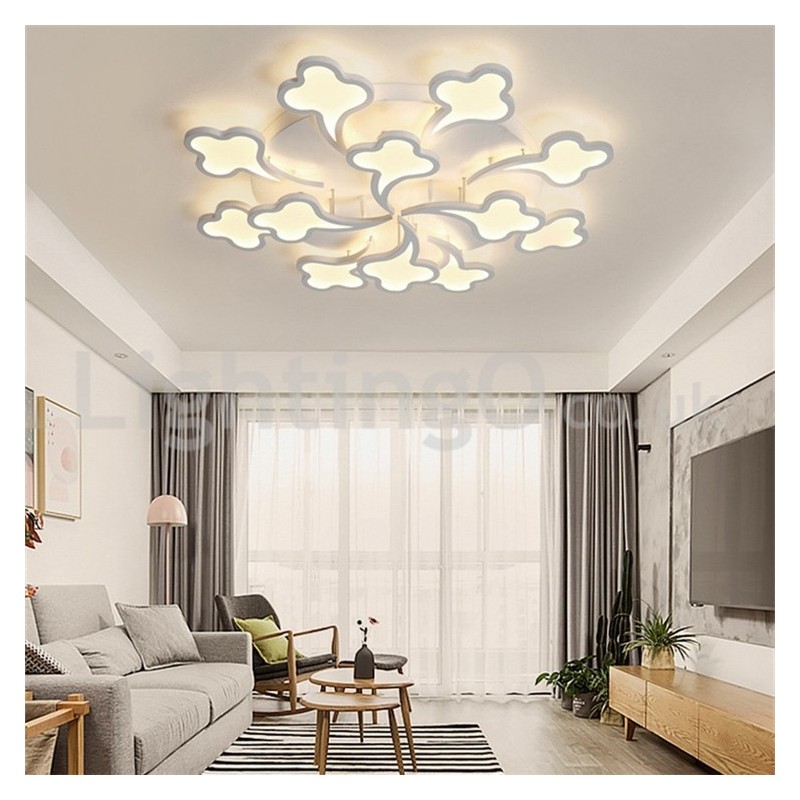 Plafoniera moderna a filo Meteorer, LED, 60/70/80/100/120 cm