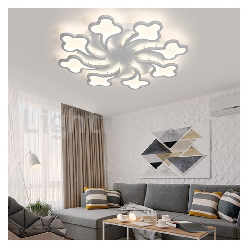 Plafoniera moderna a filo Meteorer, LED, 60/70/80/100/120 cm