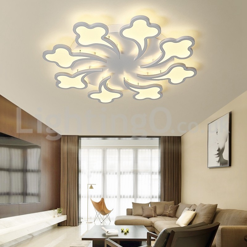 Plafoniera moderna a filo Meteorer, LED, 60/70/80/100/120 cm